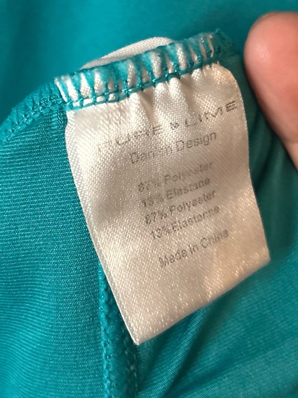 Pure lime zip up sports cardigan - Picture 11 of 11